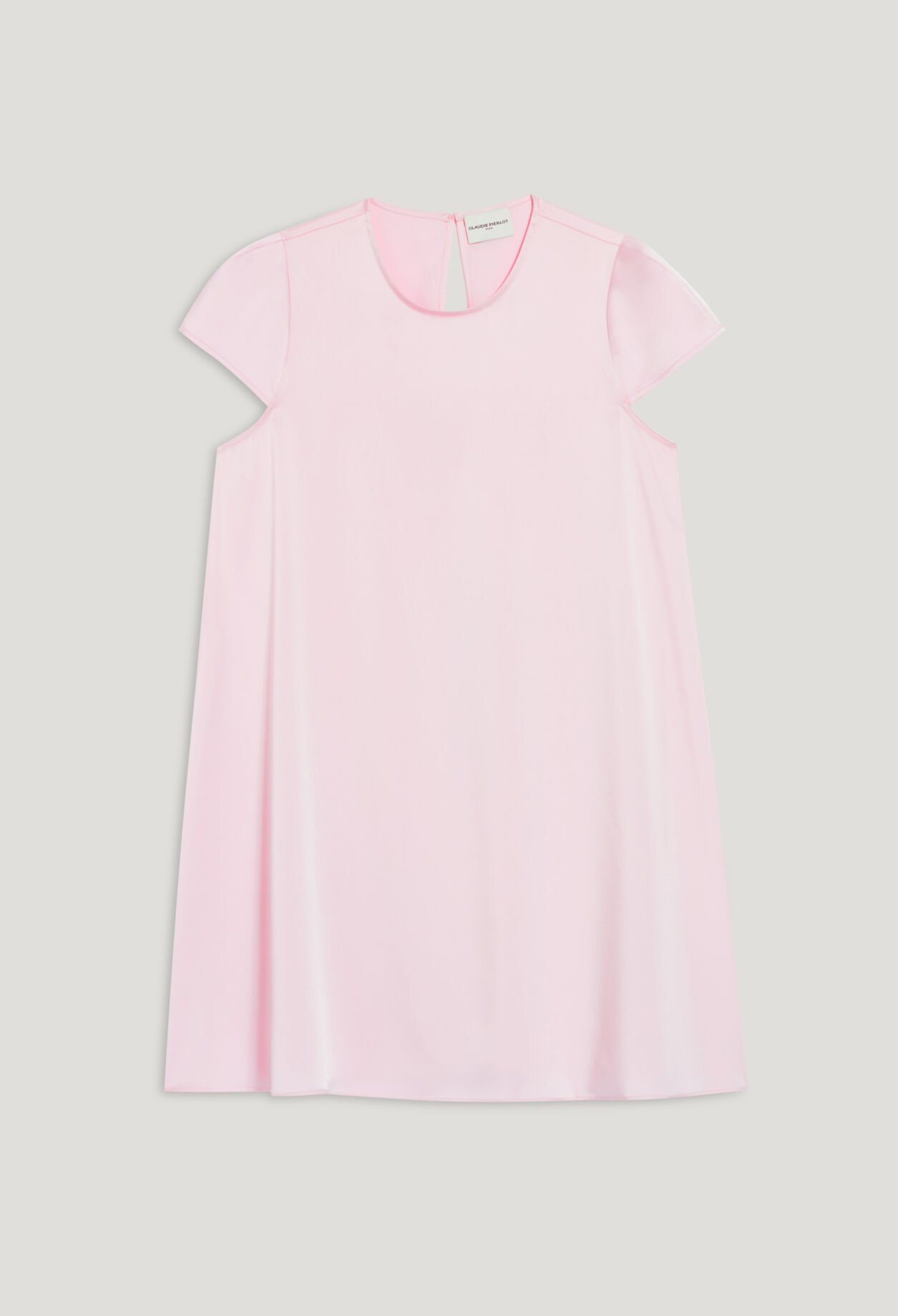 Robe courte babydoll fluide