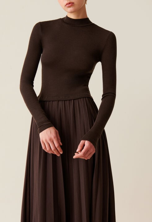 Robe maille Twist