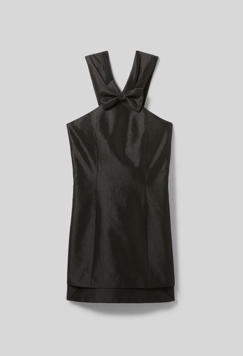 Robe courte nœud