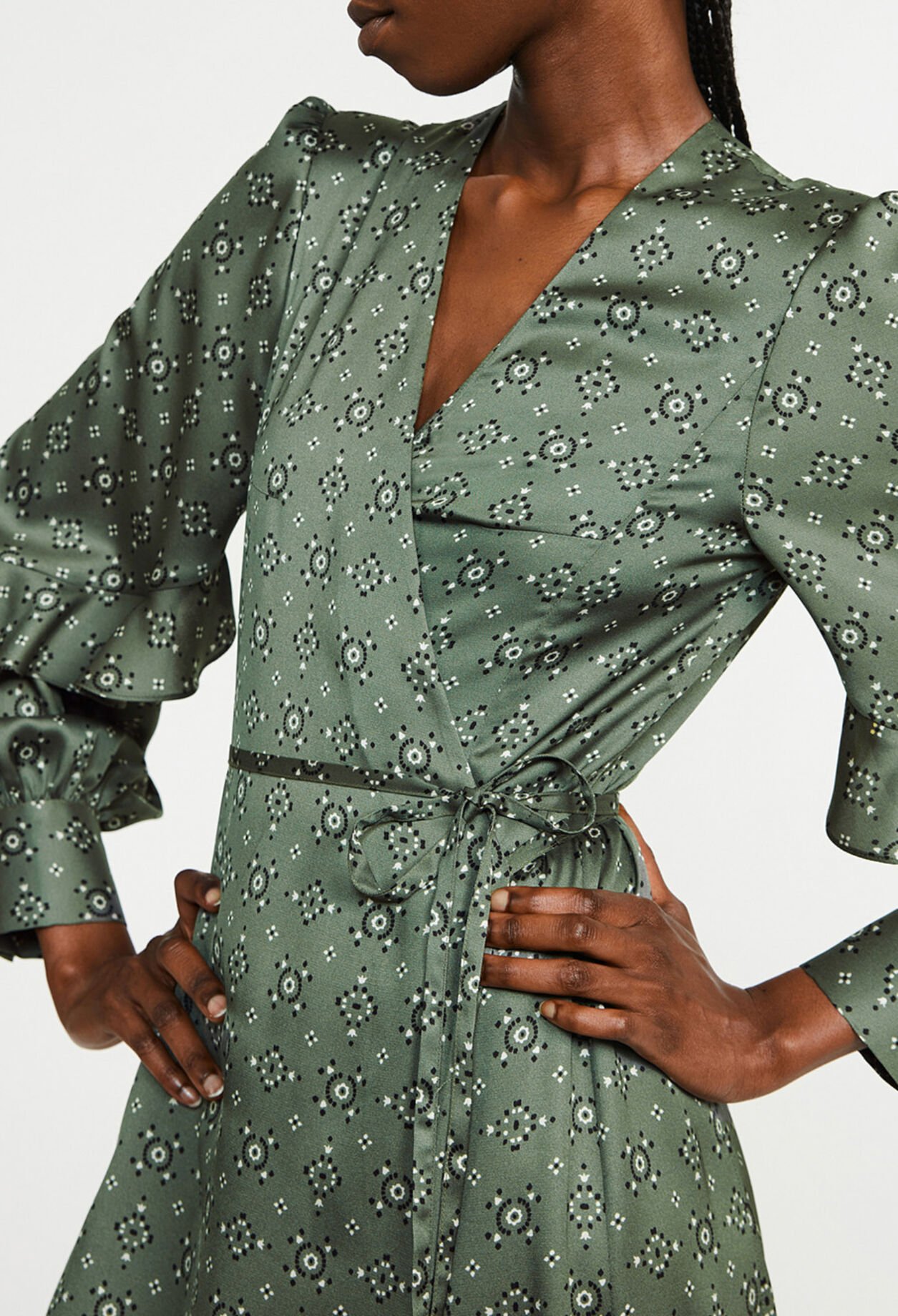 Robe longue cache cœur