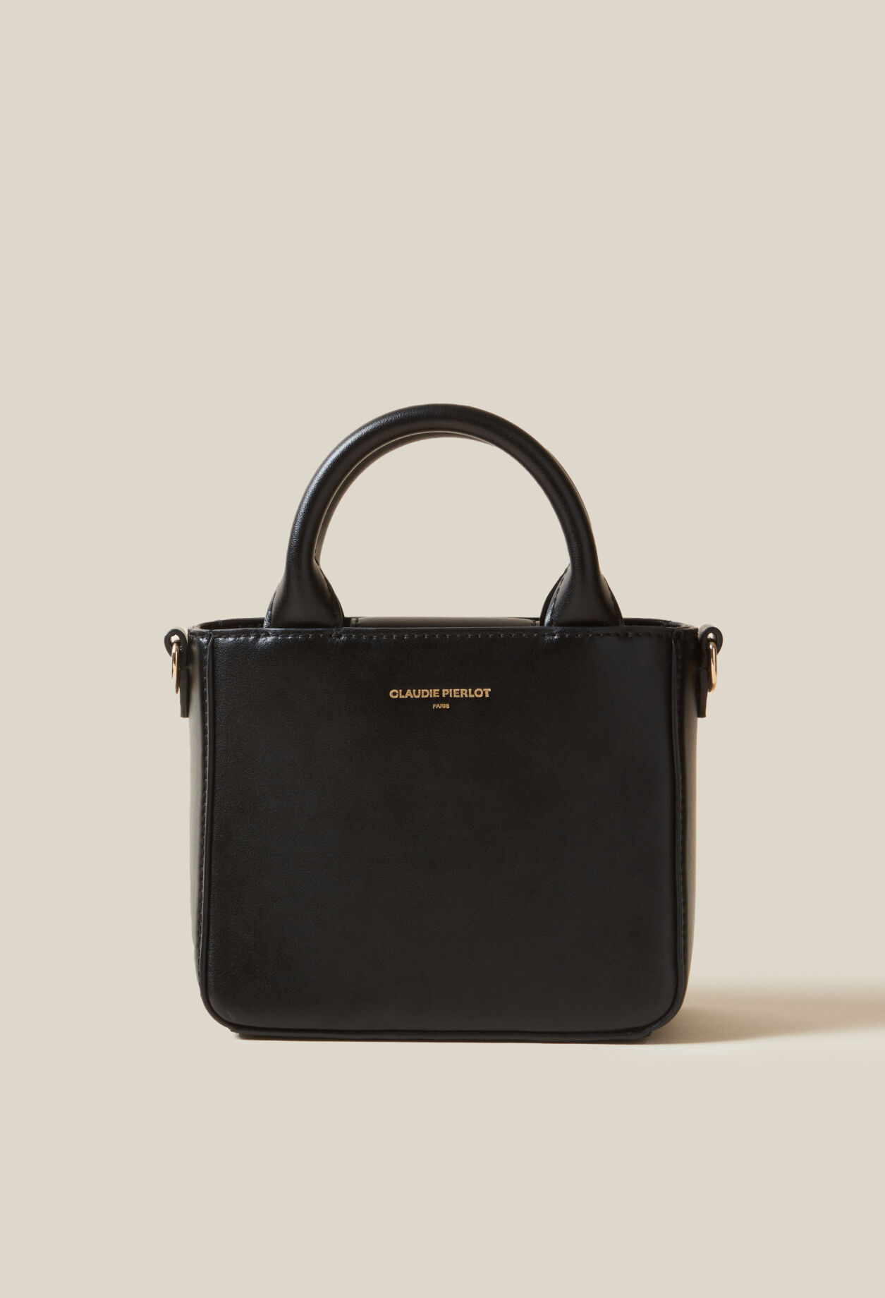 Mini sac Anouck cuir lisse chaîne
