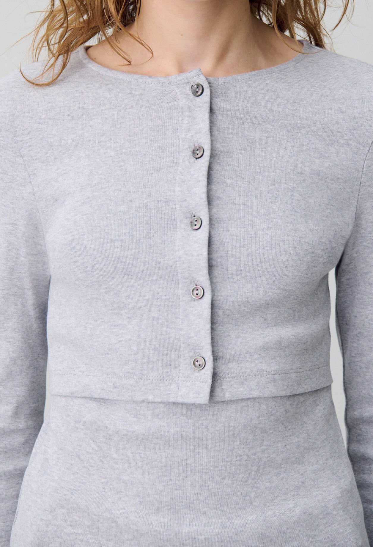 Set t-shirt cardigan coton