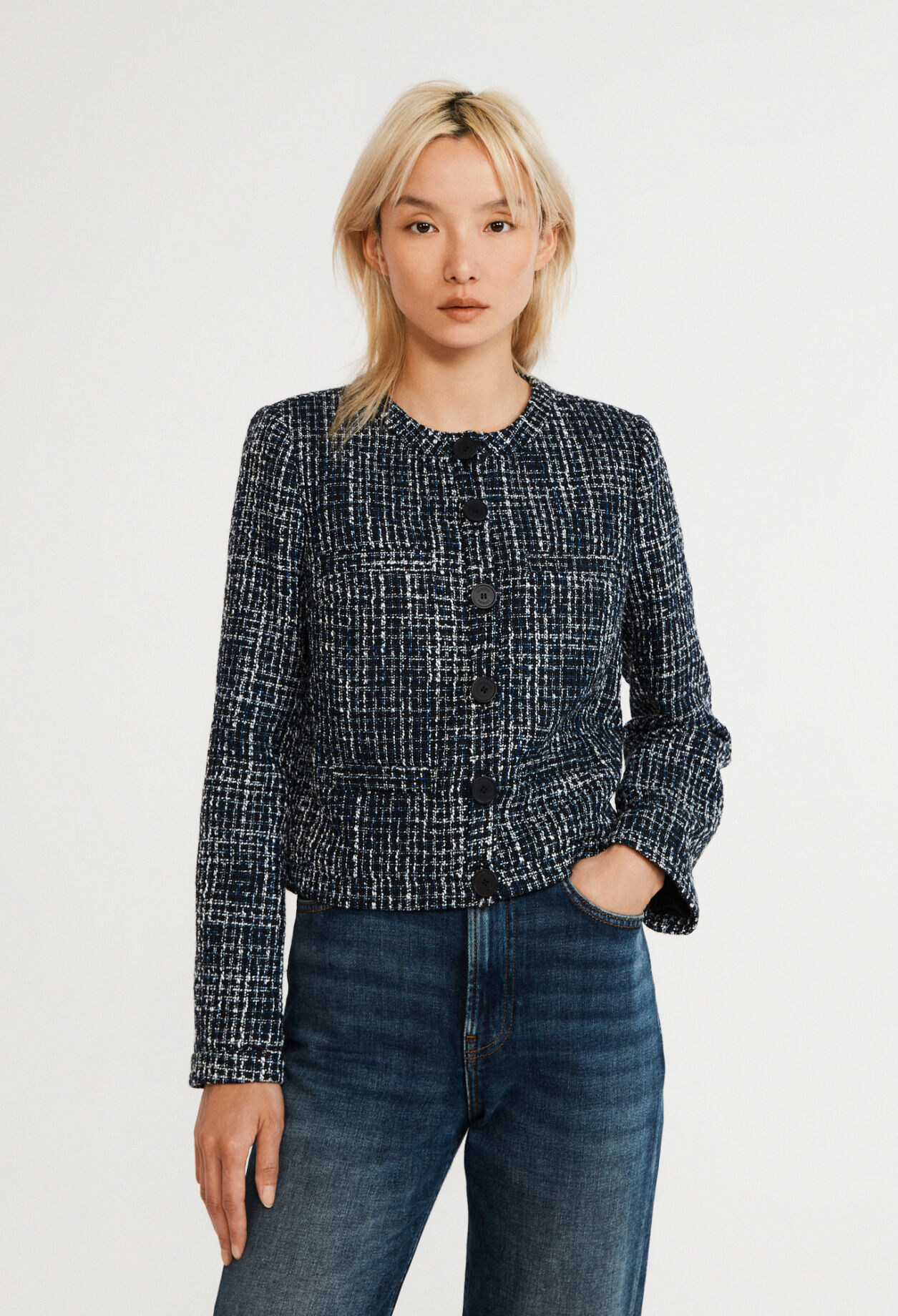 Veste en tweed