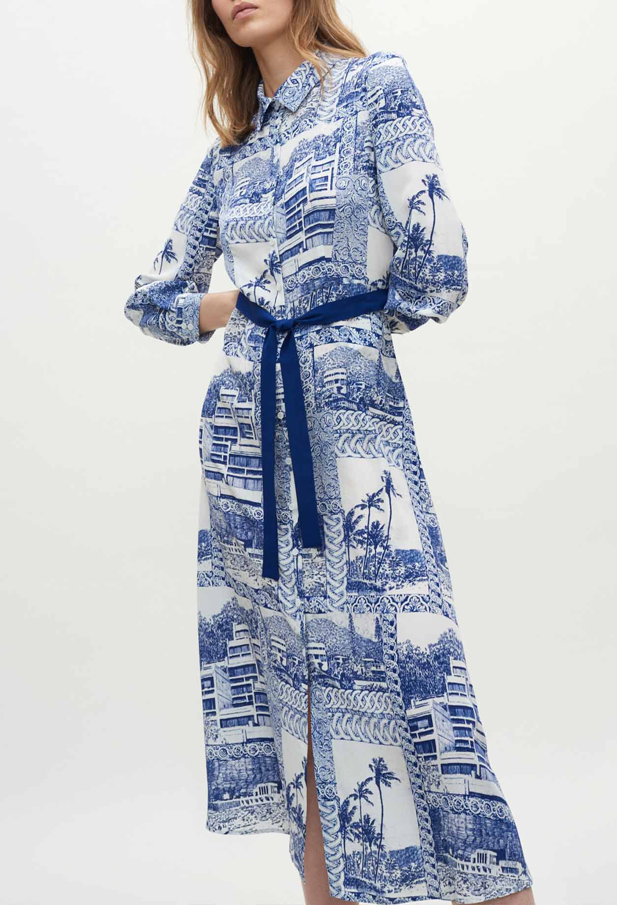 Toile de jouy robe sale