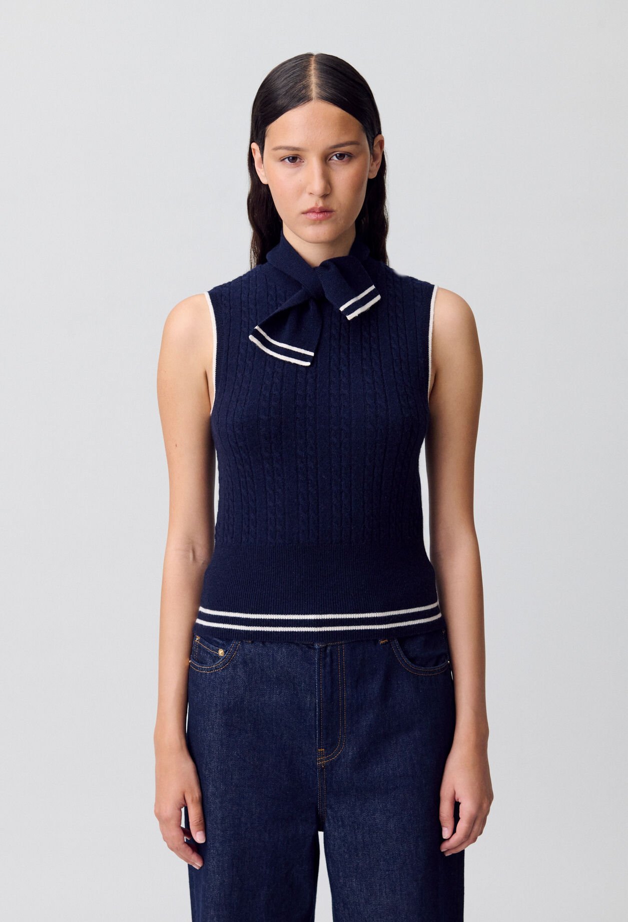 Pull sans manches