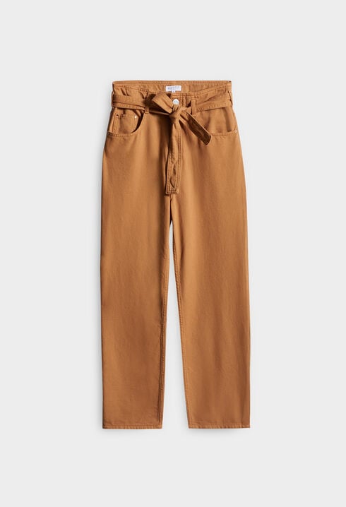 Pantalon carotte économe en eau