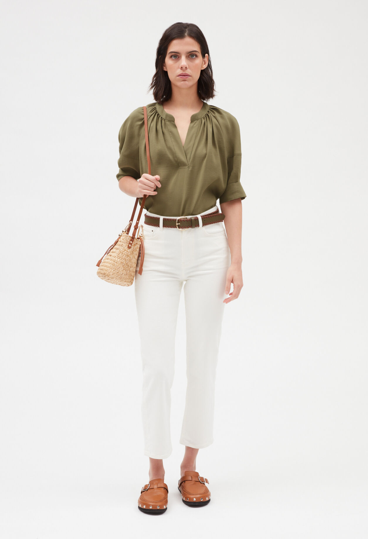 Blouse manches courtes