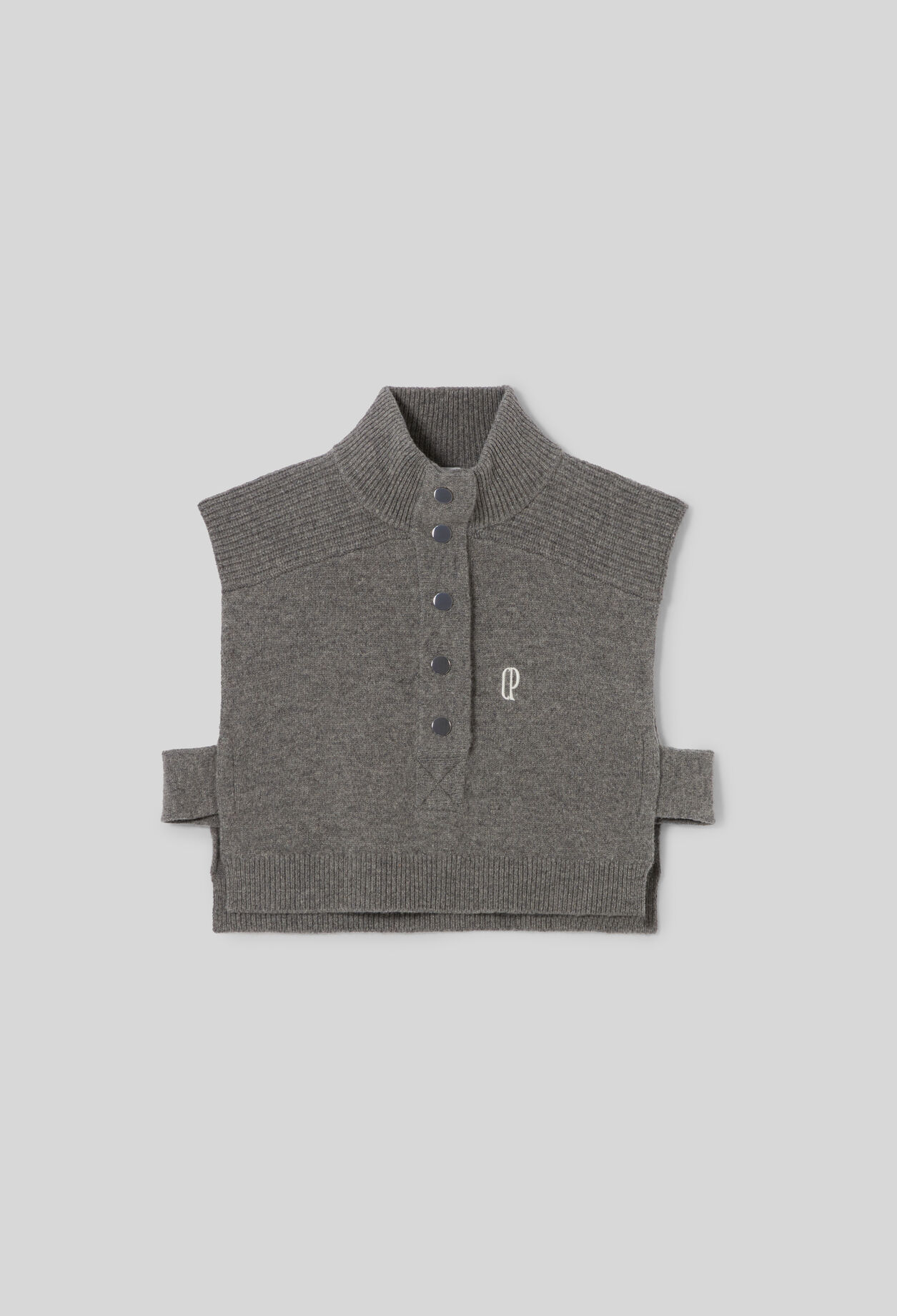 Col maille sans manches