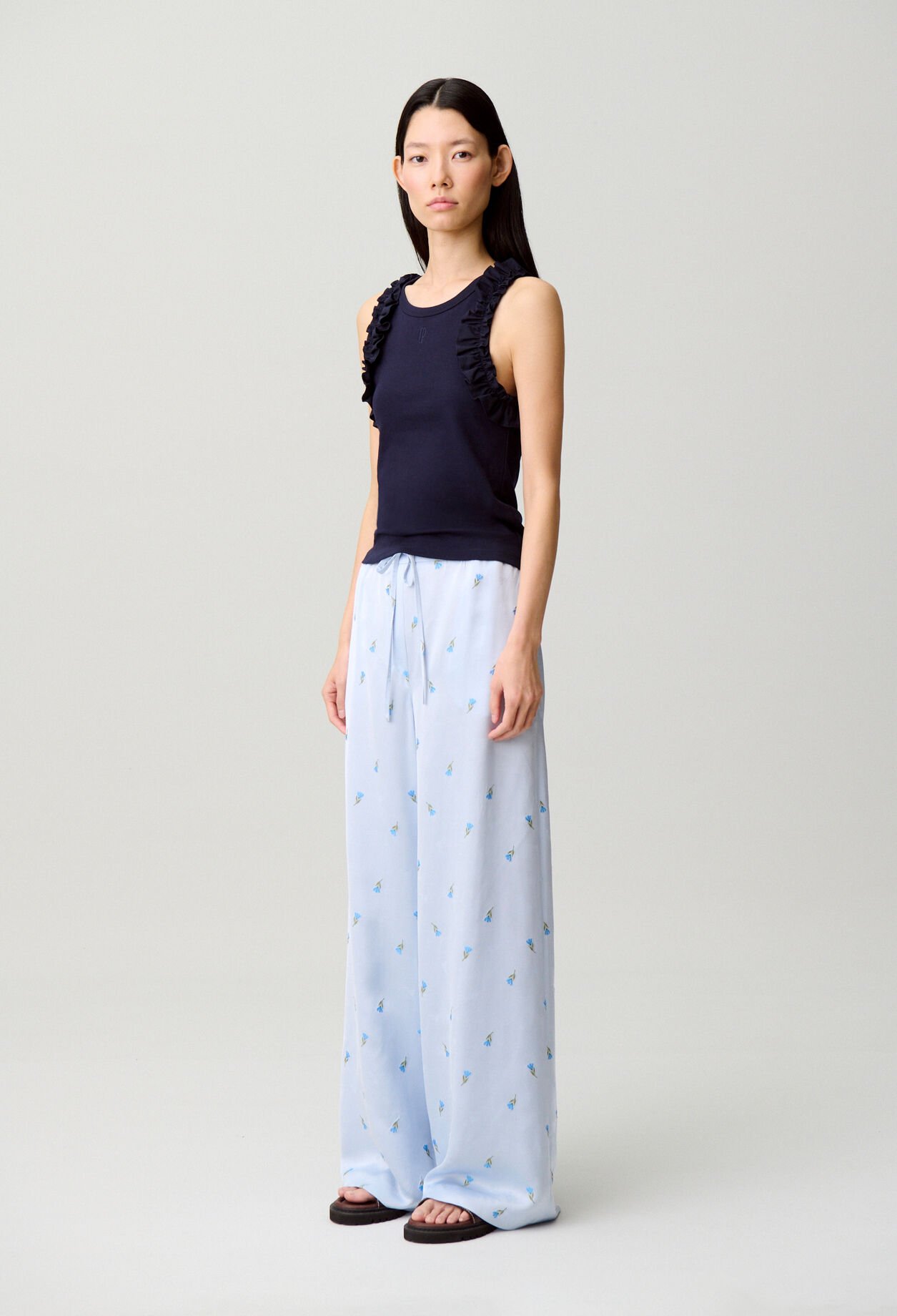 T-shirt brod&eacute; coton