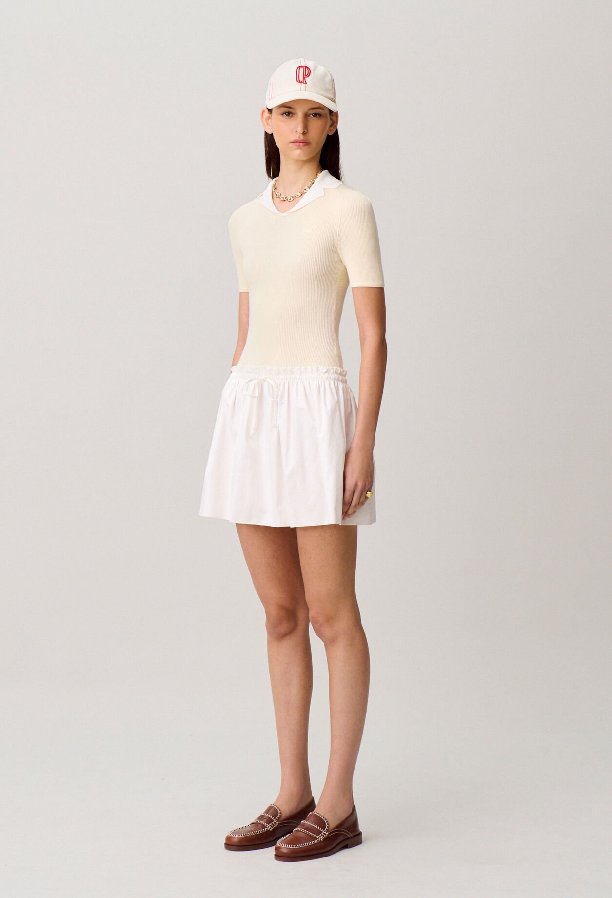 Robe bi-mati&egrave;re courte