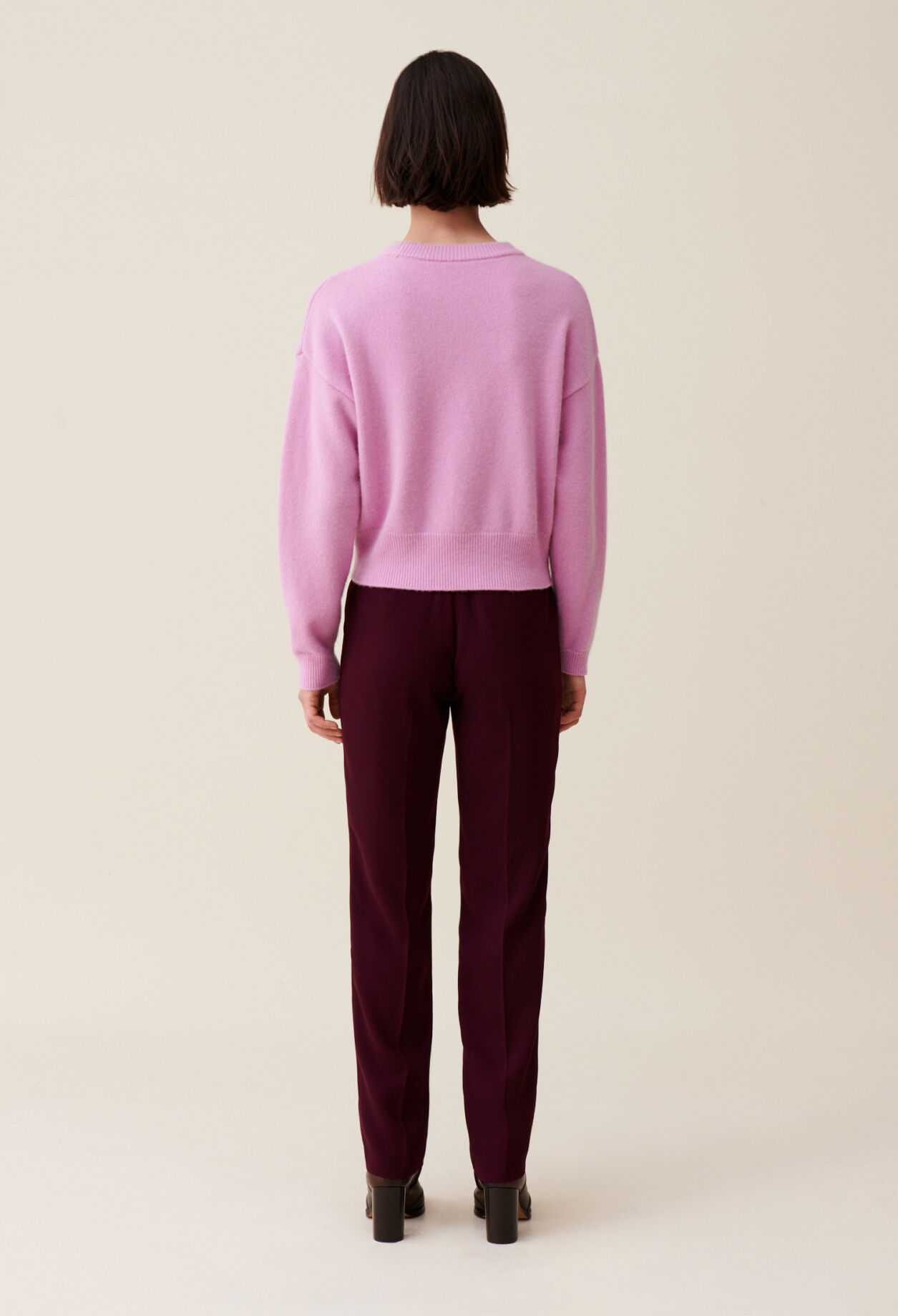Pull cachemire broderie CP