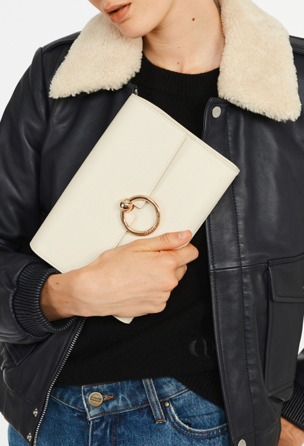 Pochette Anouck cuir