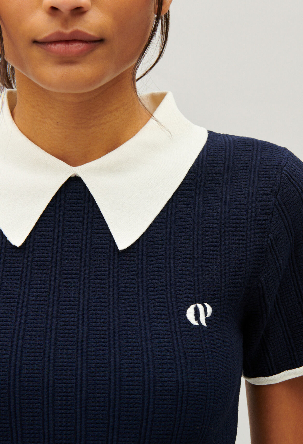 Top tennis bleu marine