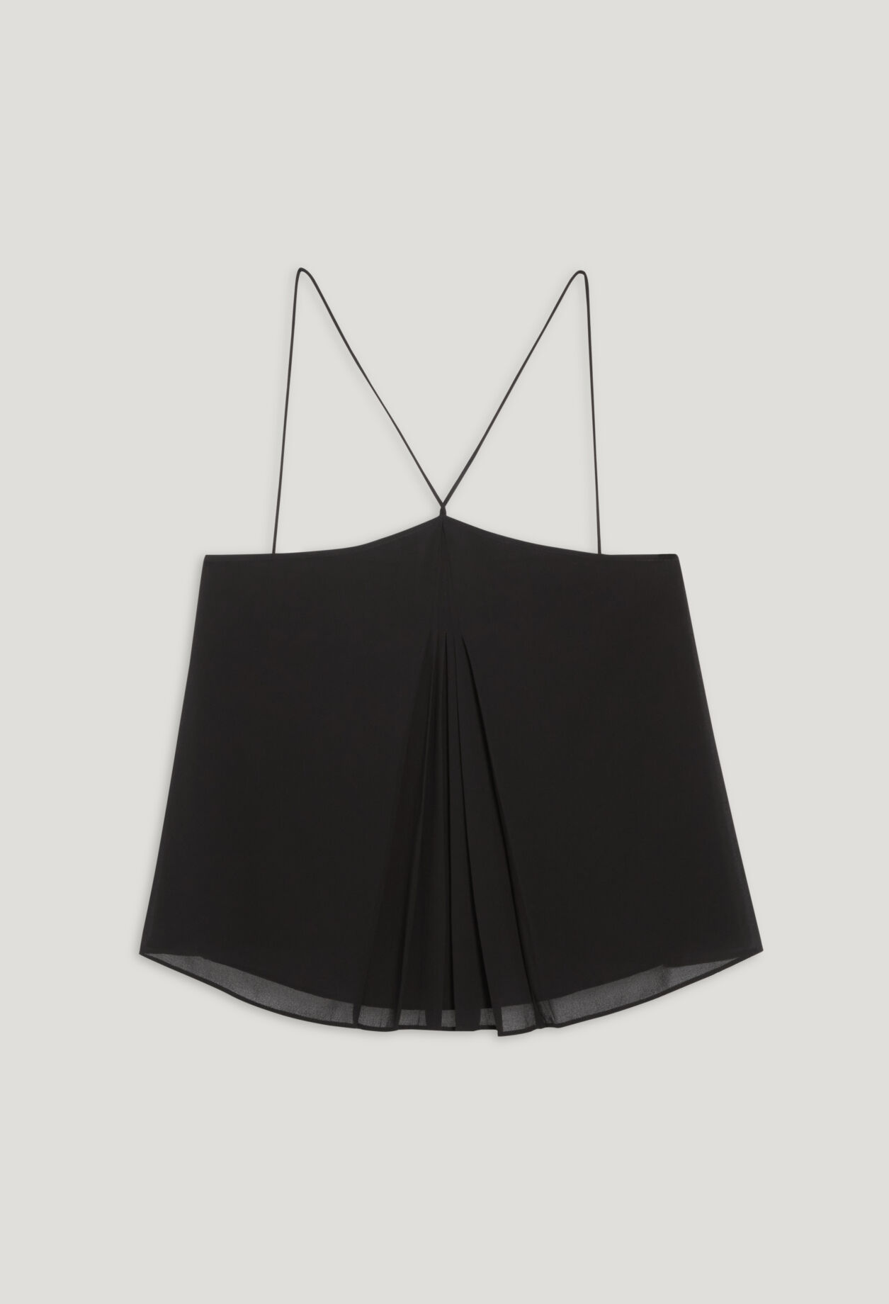 Top bustier liens noir