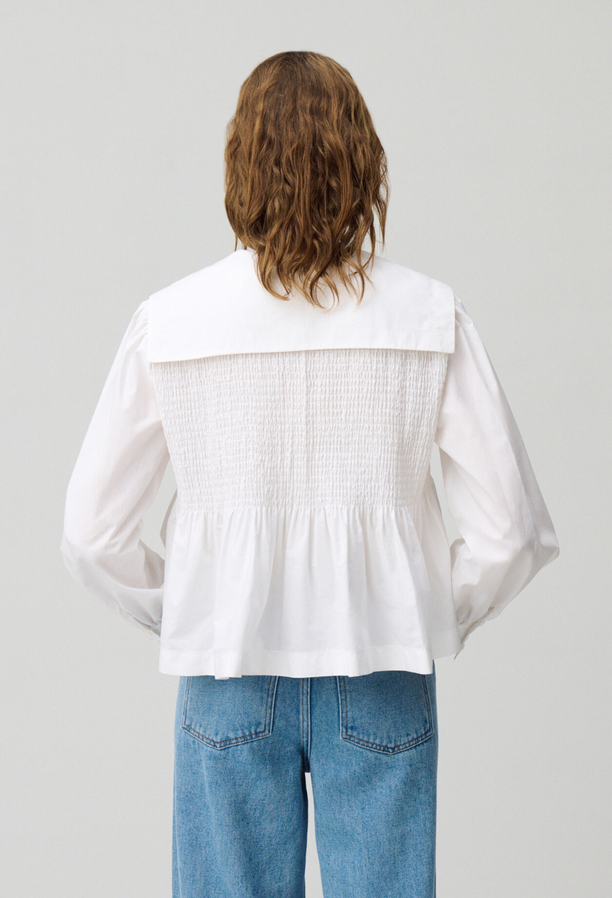 Blouse volantée
