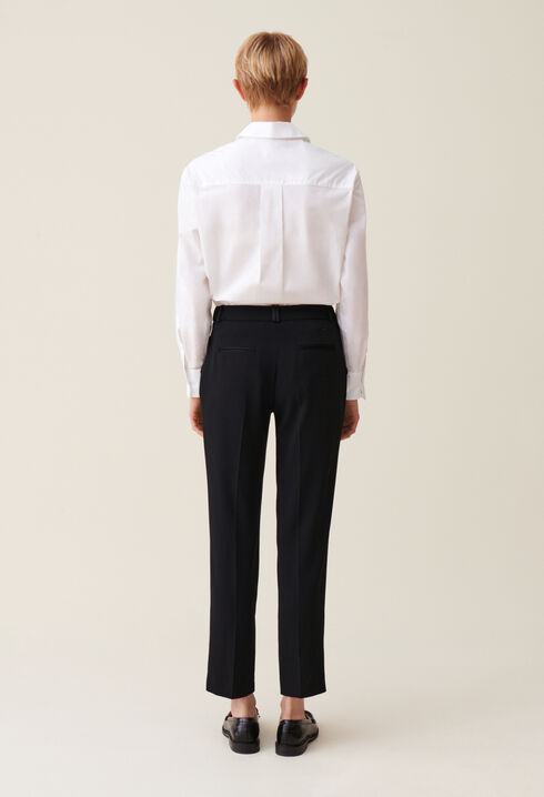 Pantalon tailleur cigarette