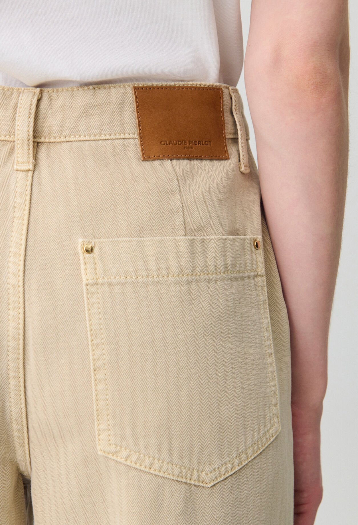 Jean denim droit