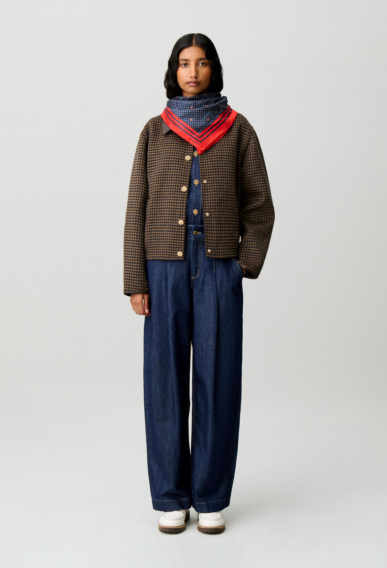 Jean droit denim souple