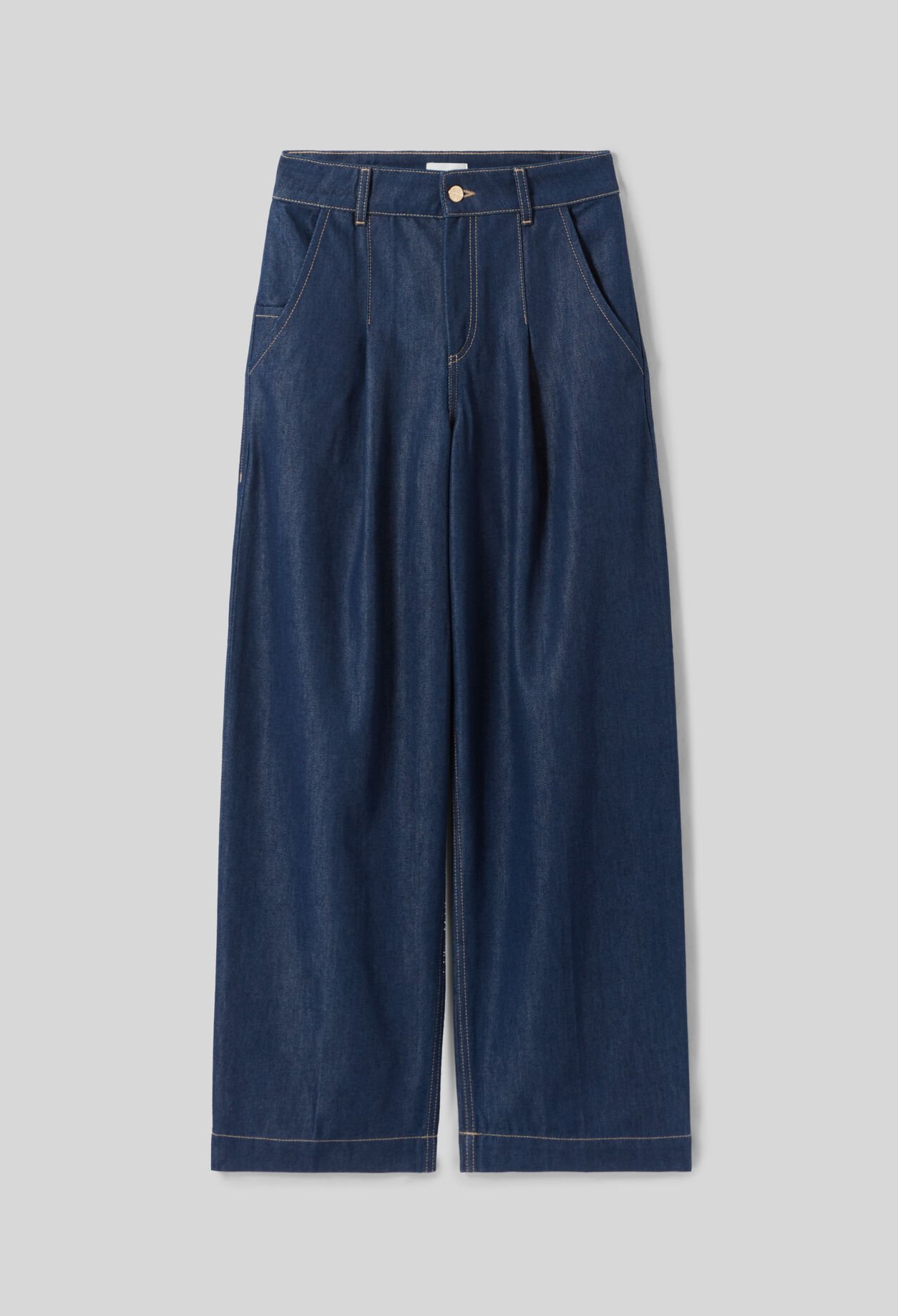 Jean denim brut droit