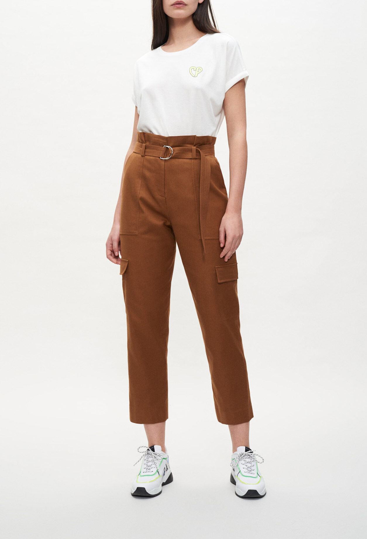 Pantalon droit à poches