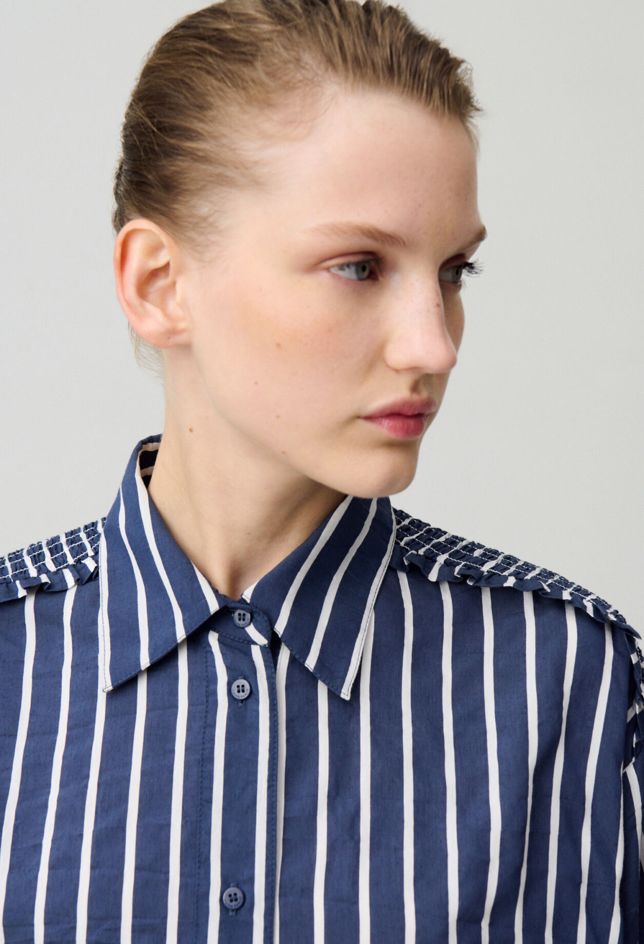 Chemise fluide rayée