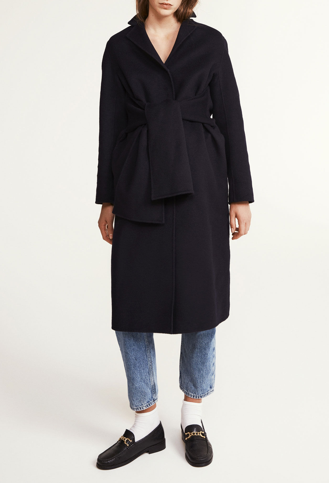 Manteau à nouer