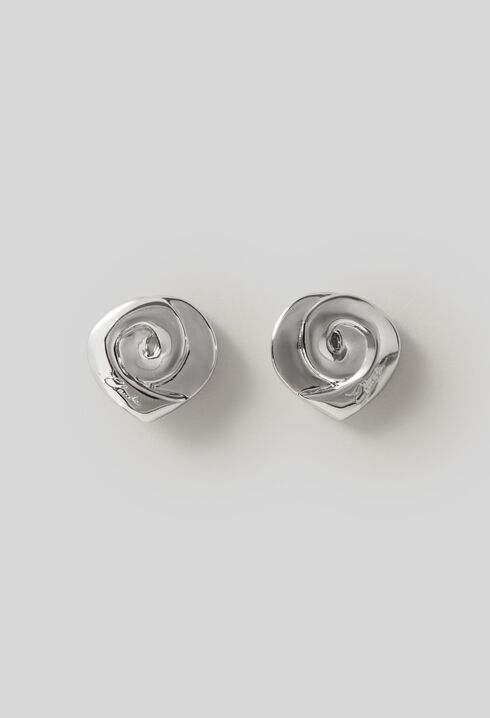 Boucles d'oreilles argent&eacute;es Claudie