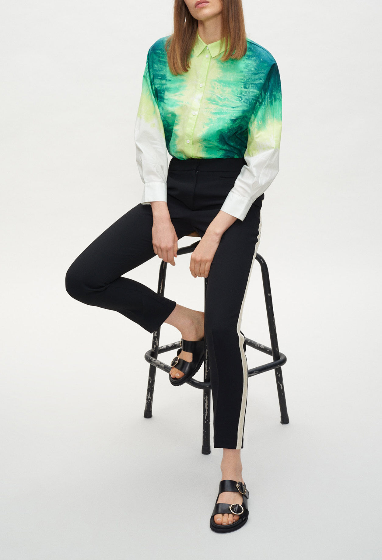 Chemise imprimée tie & dye
