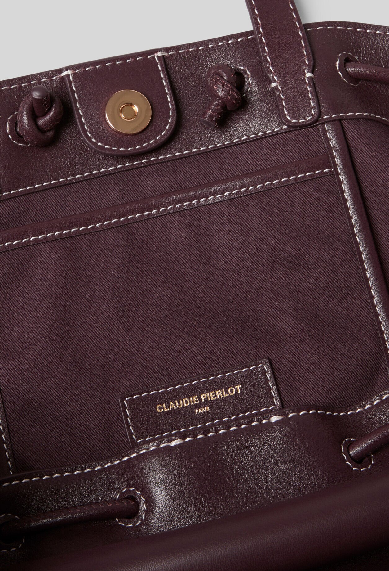 Sac cabas cuir lisse
