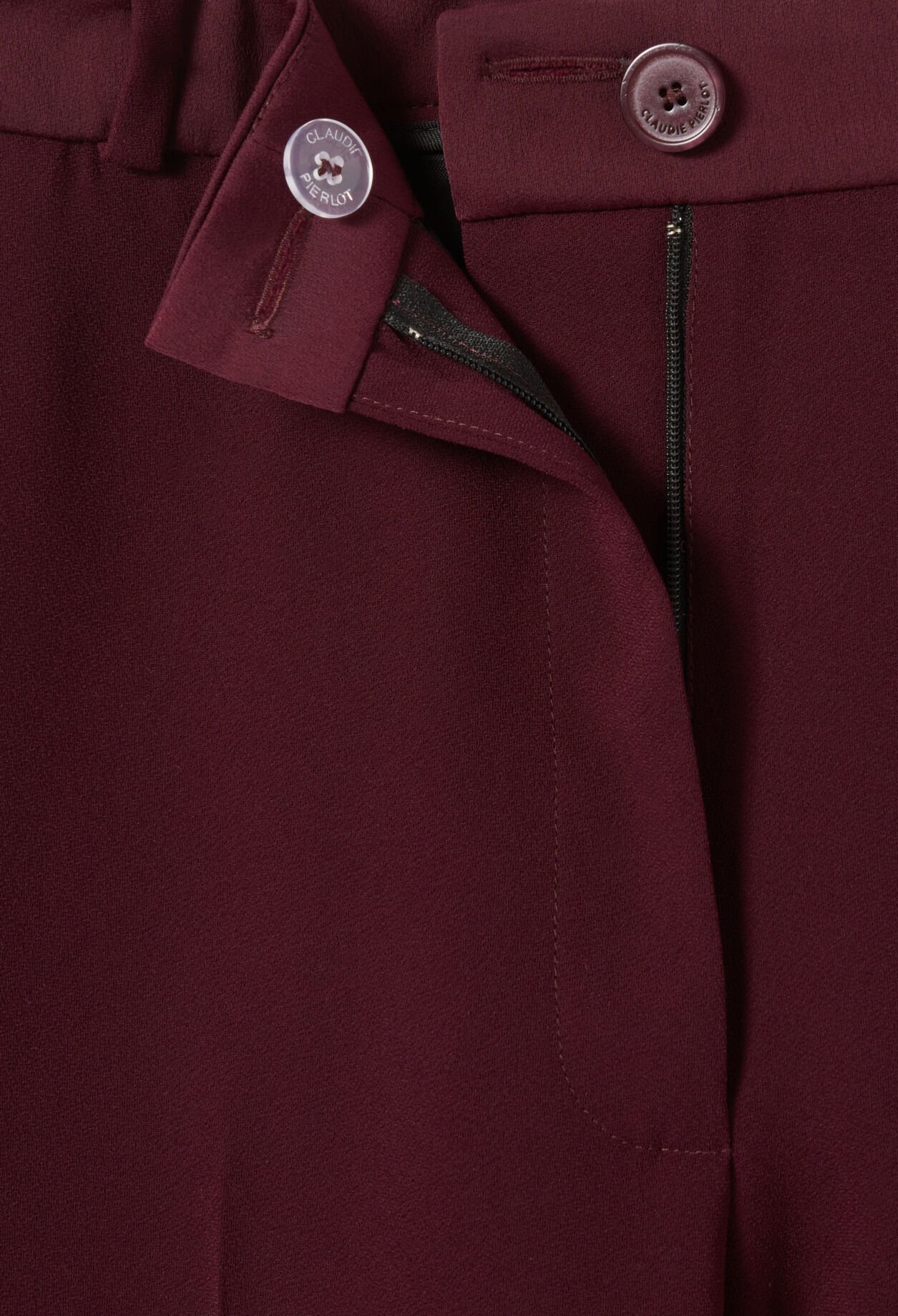 Pantalon tailleur coupe cigarette 