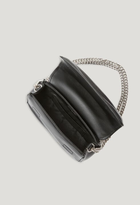 Sac Angelina matelassé cuir noir