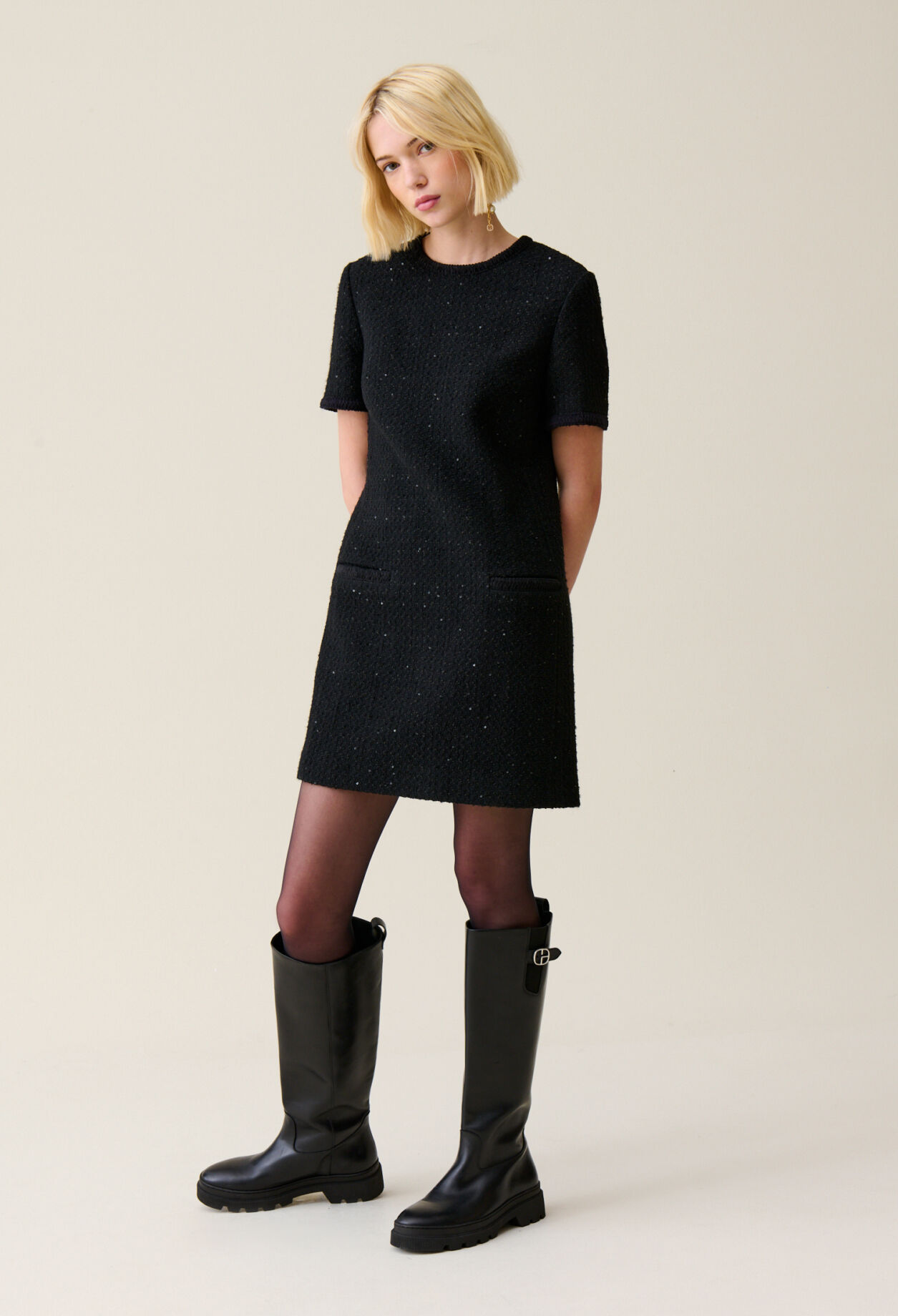 Robe noir courte femme cheap