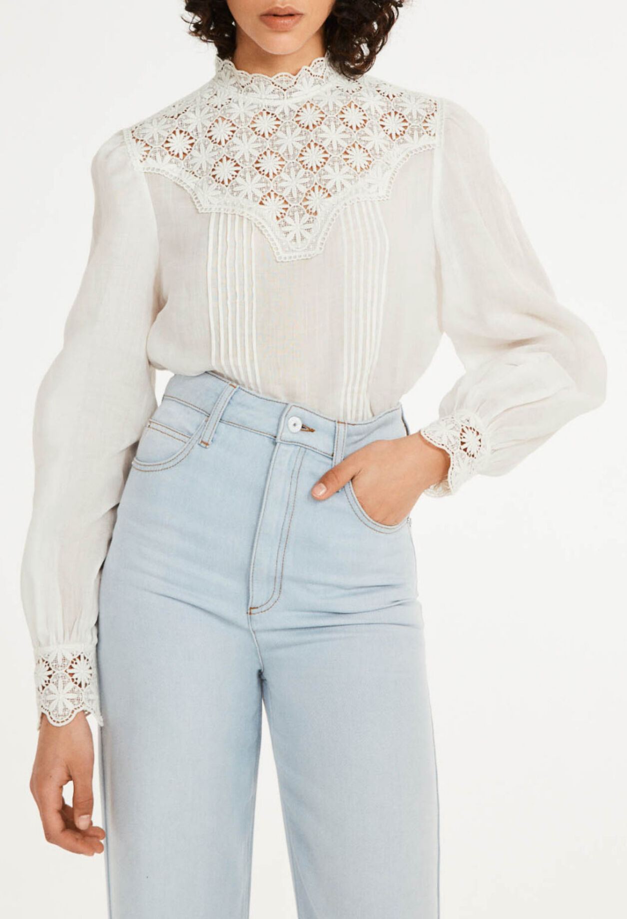 Blouse blanche
