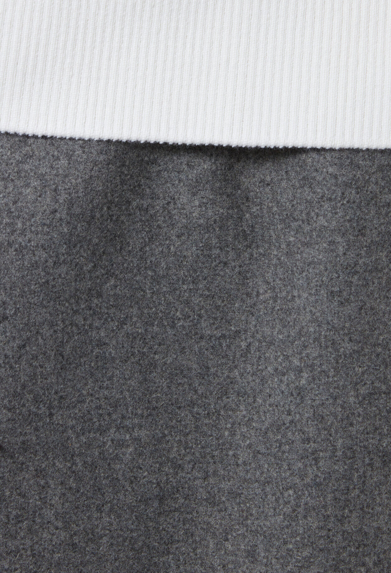 Jupe droite gris