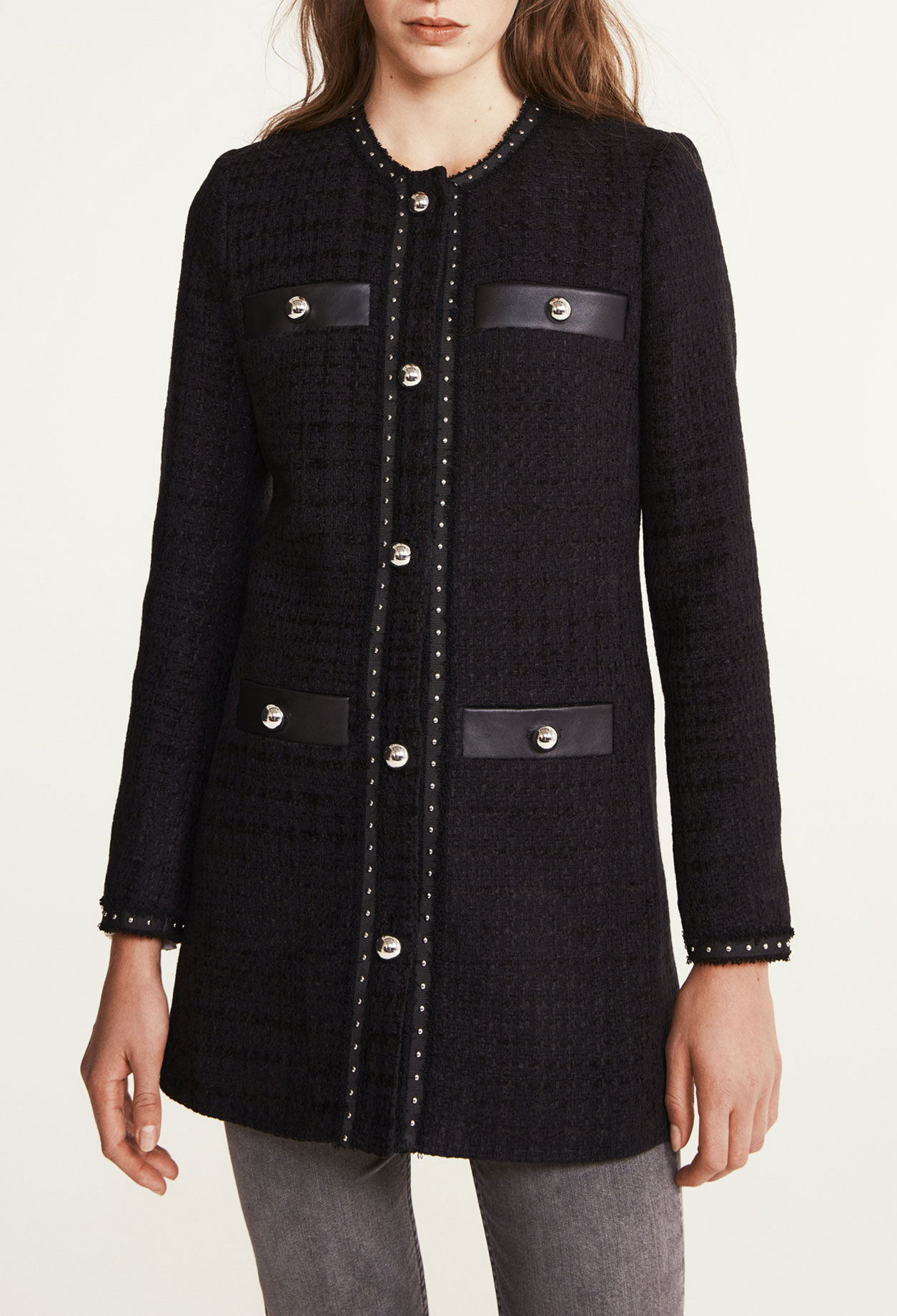 Manteau en tweed
