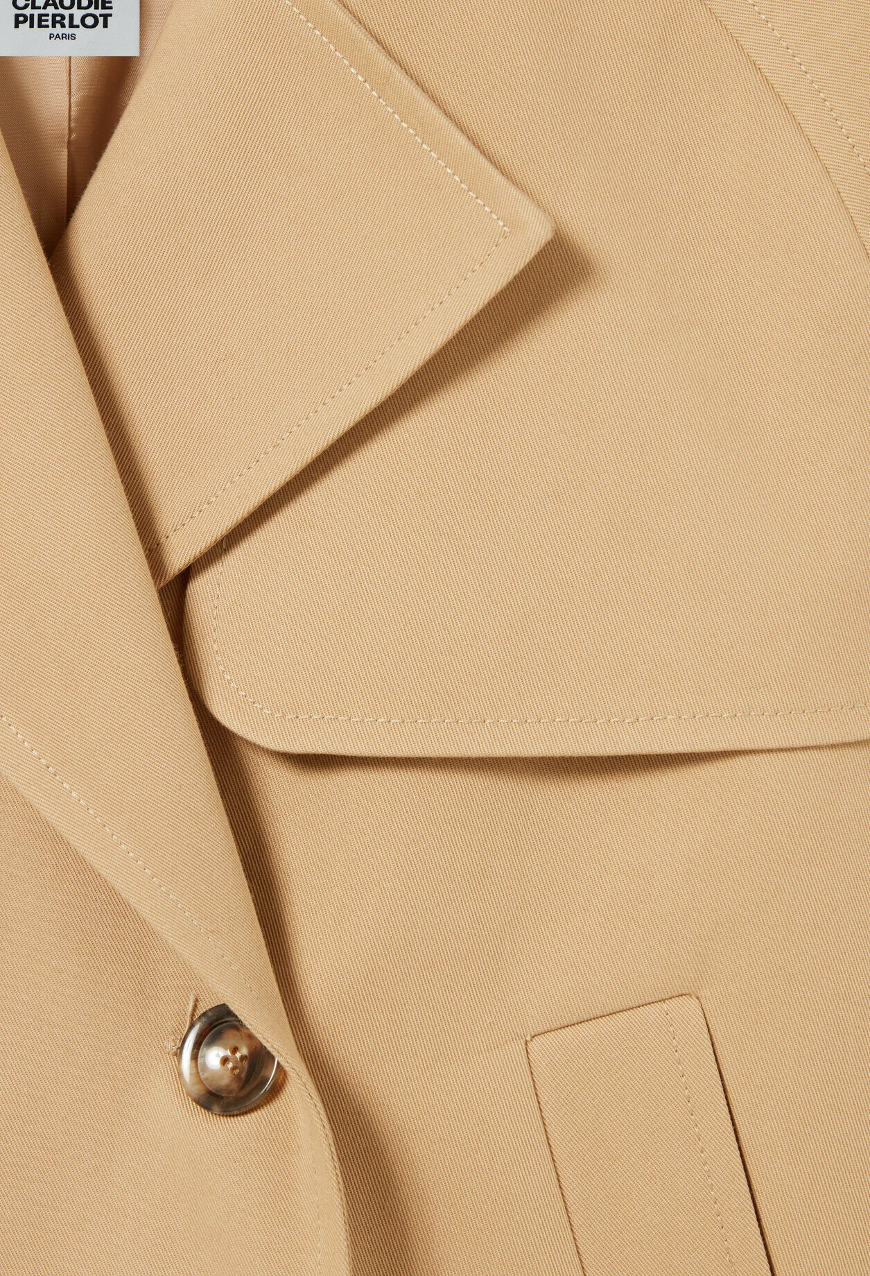 Blouson trench court