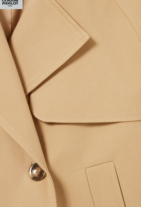Blouson trench court