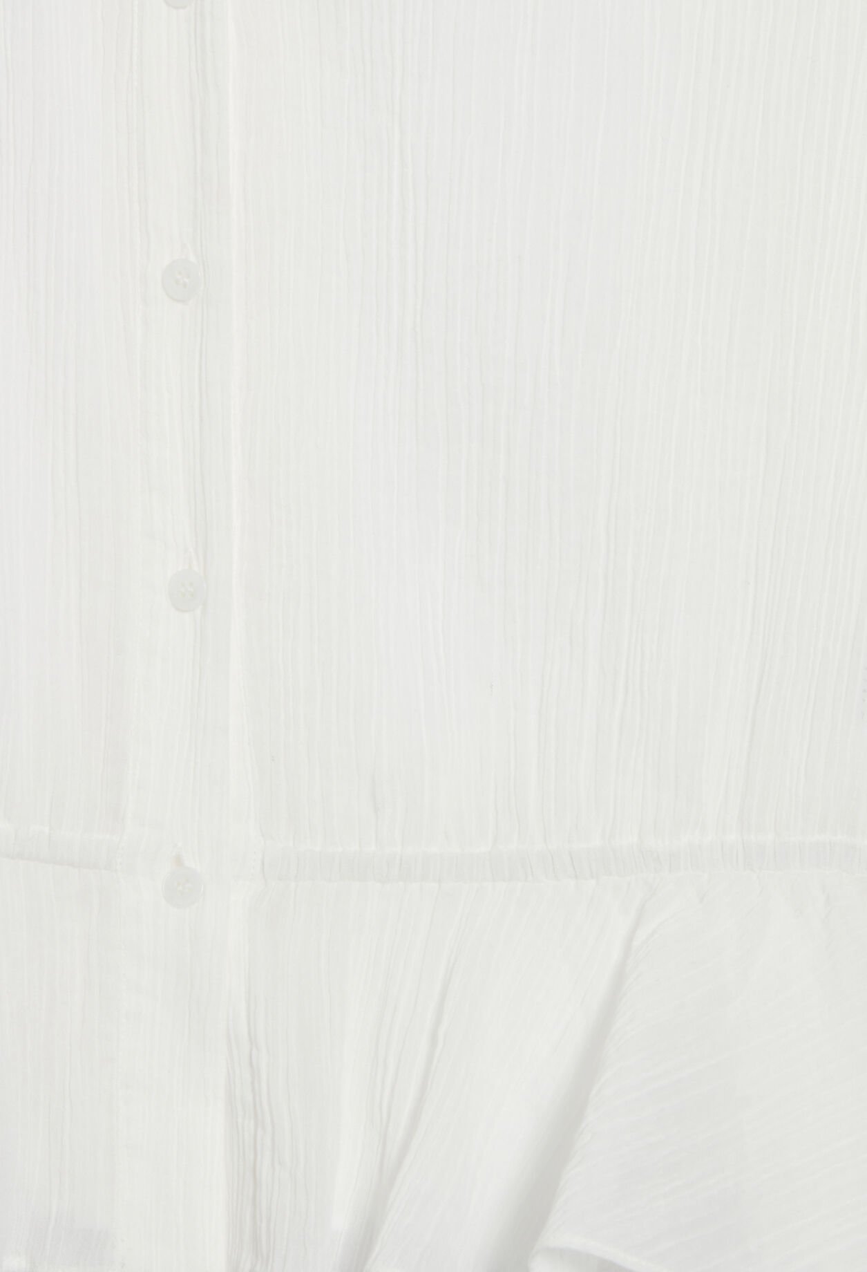 Chemise basque volantée écrue