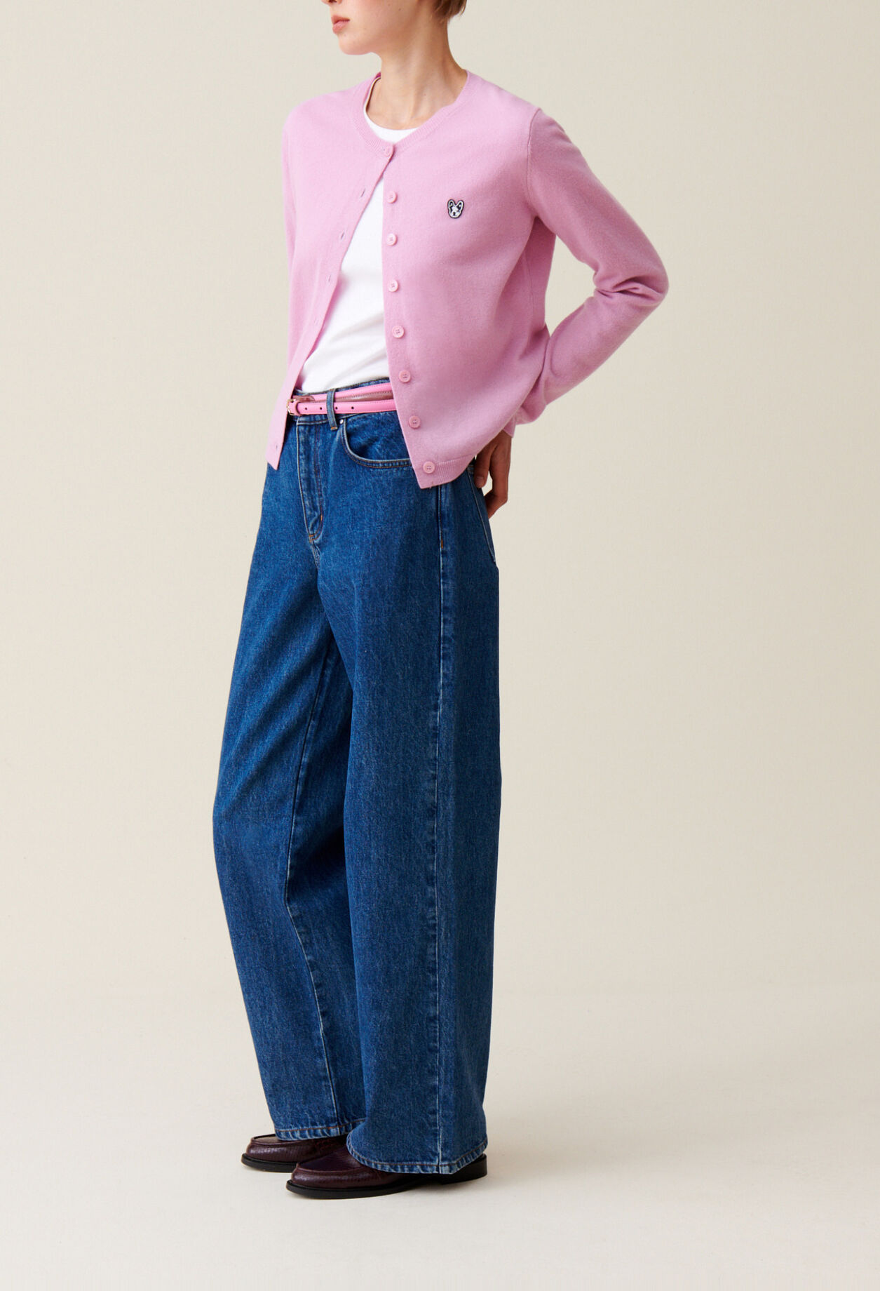 Cardigan Jean Toto laine 