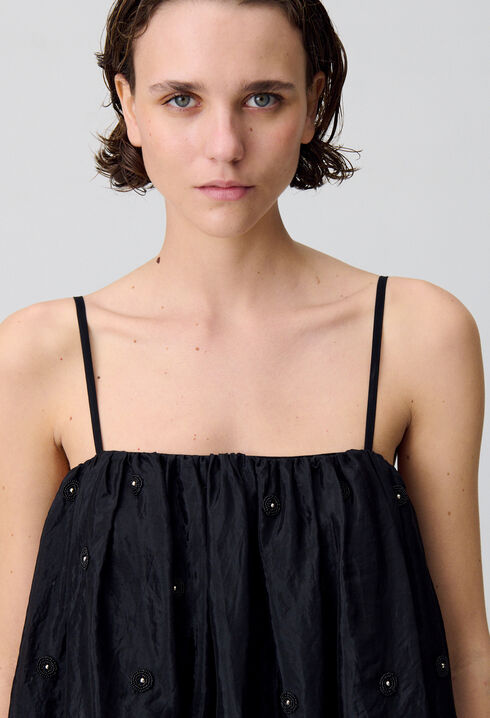 Robe courte boule