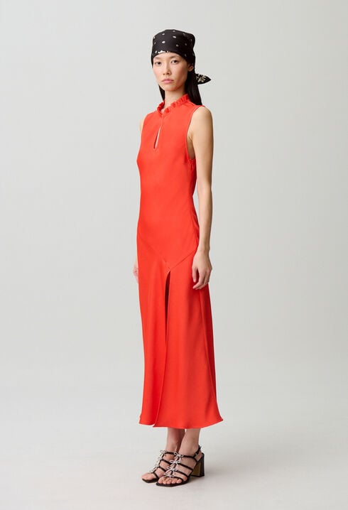 Robe midi fluide