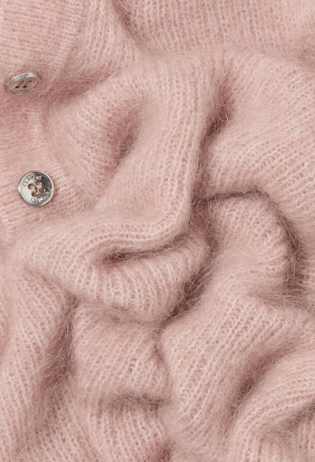 Pull d&eacute;contract&eacute; maille poilue