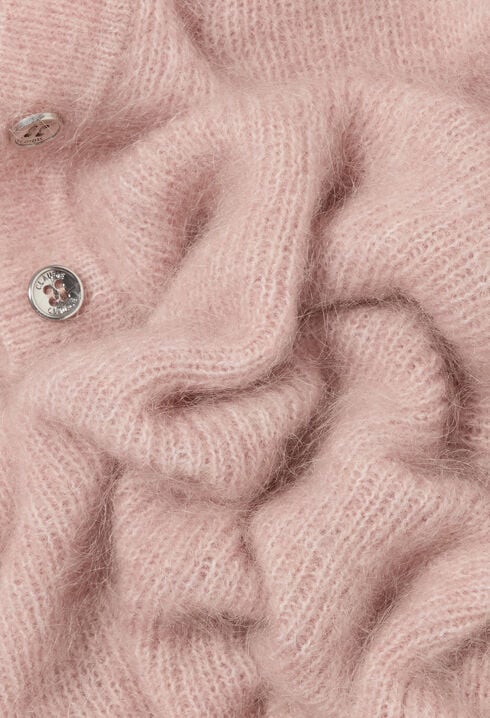 Pull d&eacute;contract&eacute; maille poilue