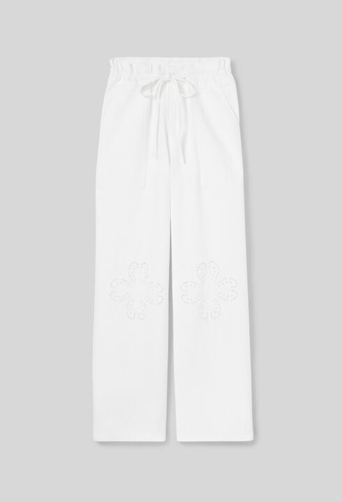 Jean baggy brodé