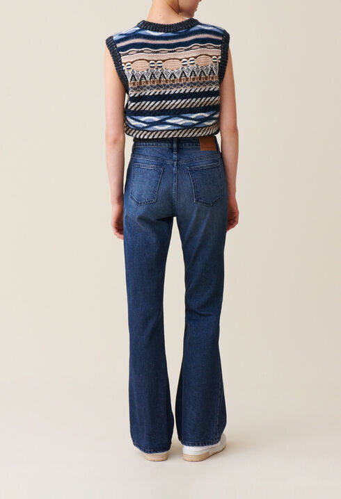 Jean denim flare