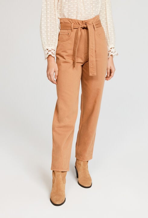Pantalon carotte économe en eau