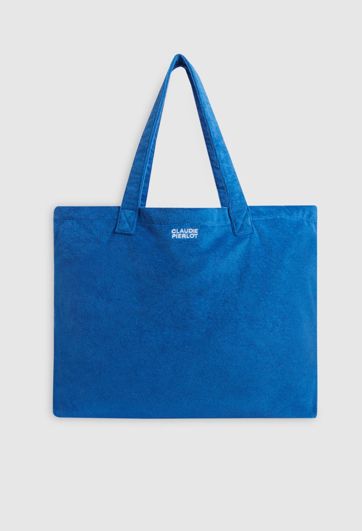 Tote bag éponge bleu