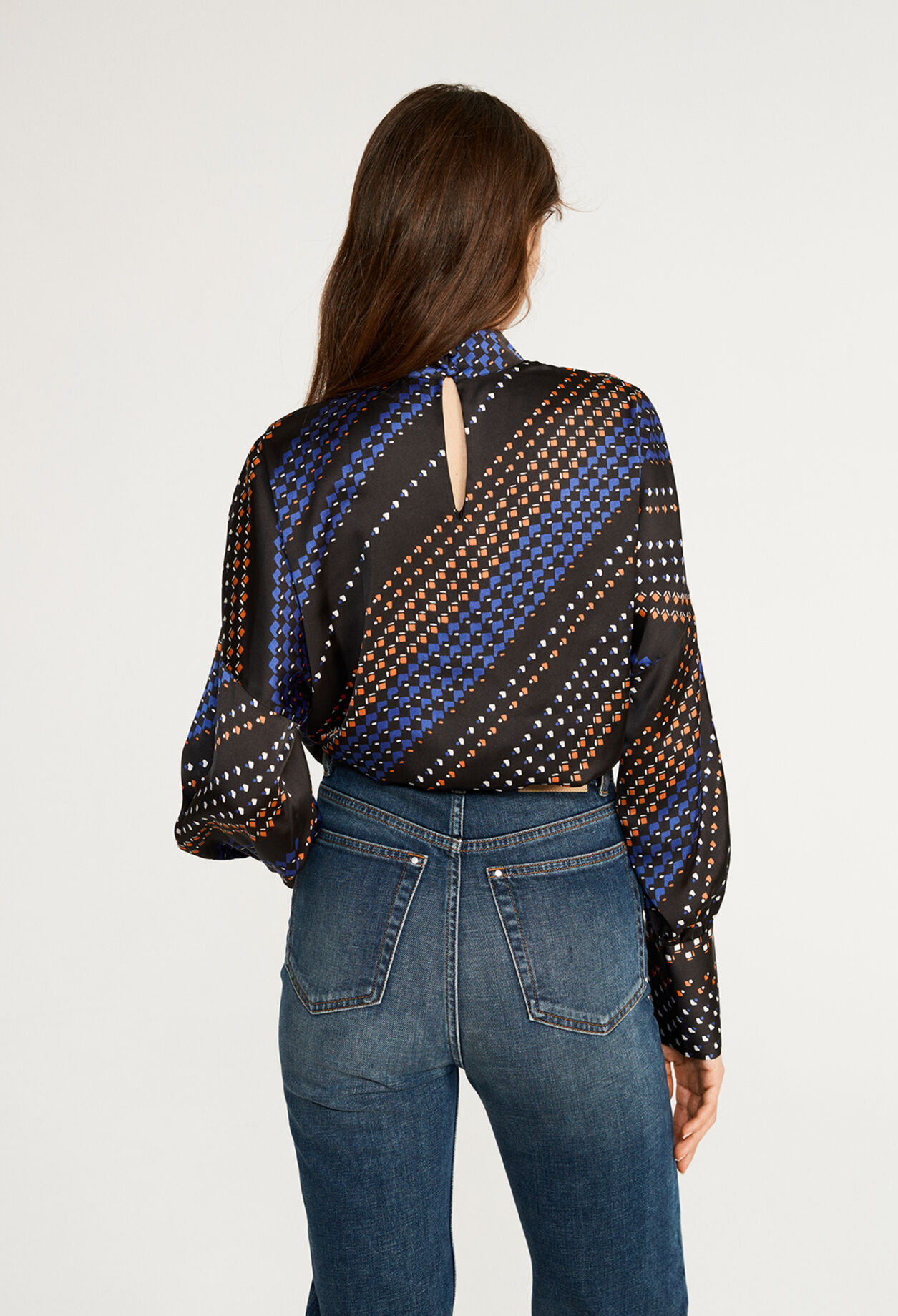 Blouse à motifs