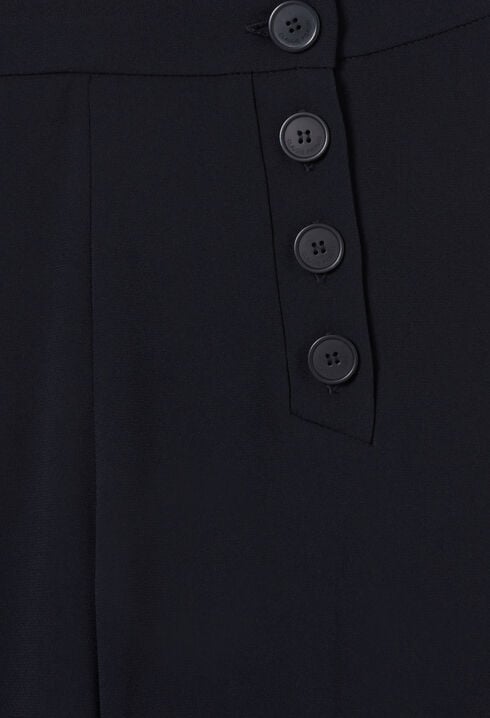 Pantalon &agrave; pont