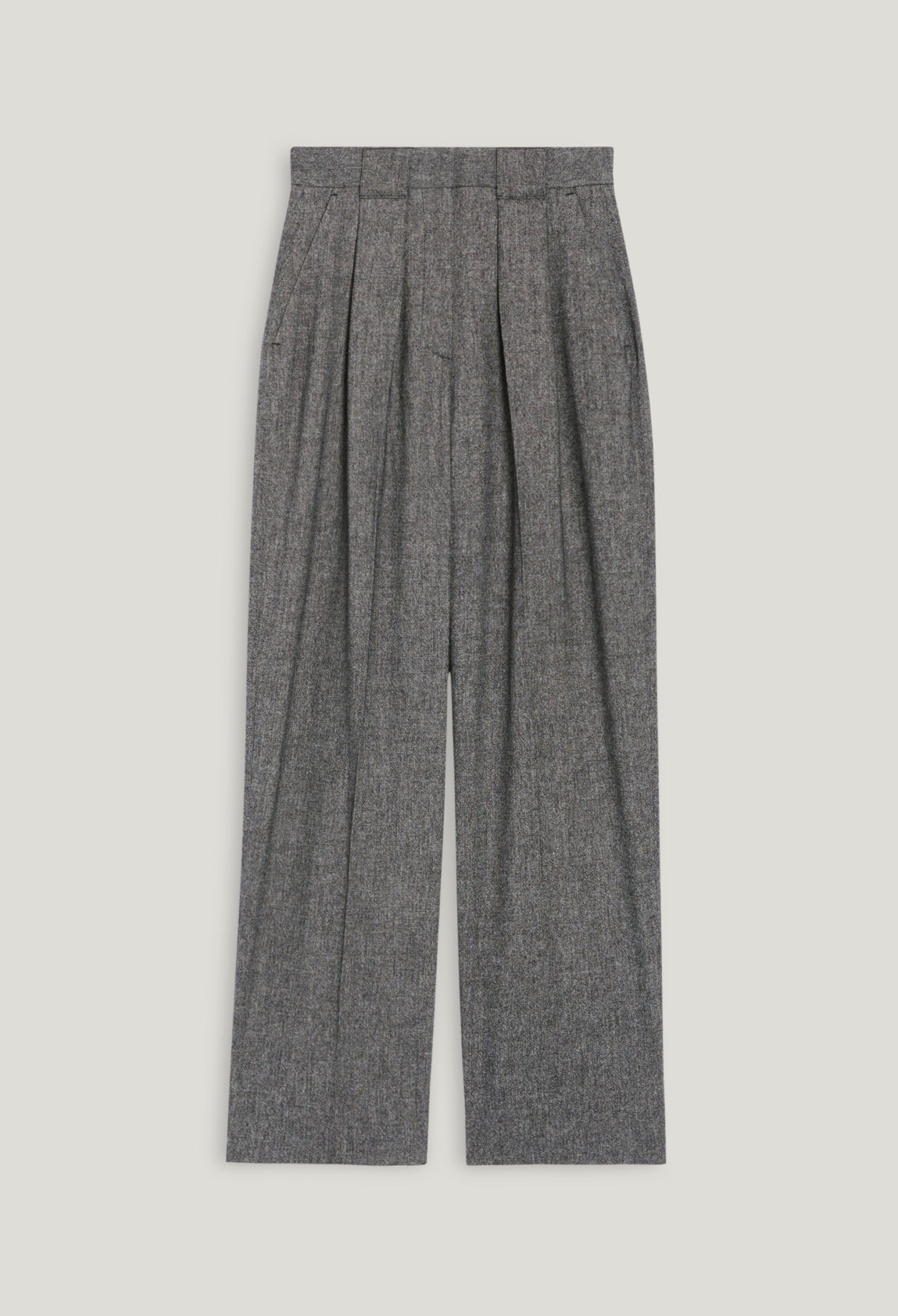 Pantalon de tailleur large